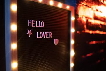 The speakeasy is an underground sapphic space where lesbian porn plays on the walls. | BRADEN MCMAKIN