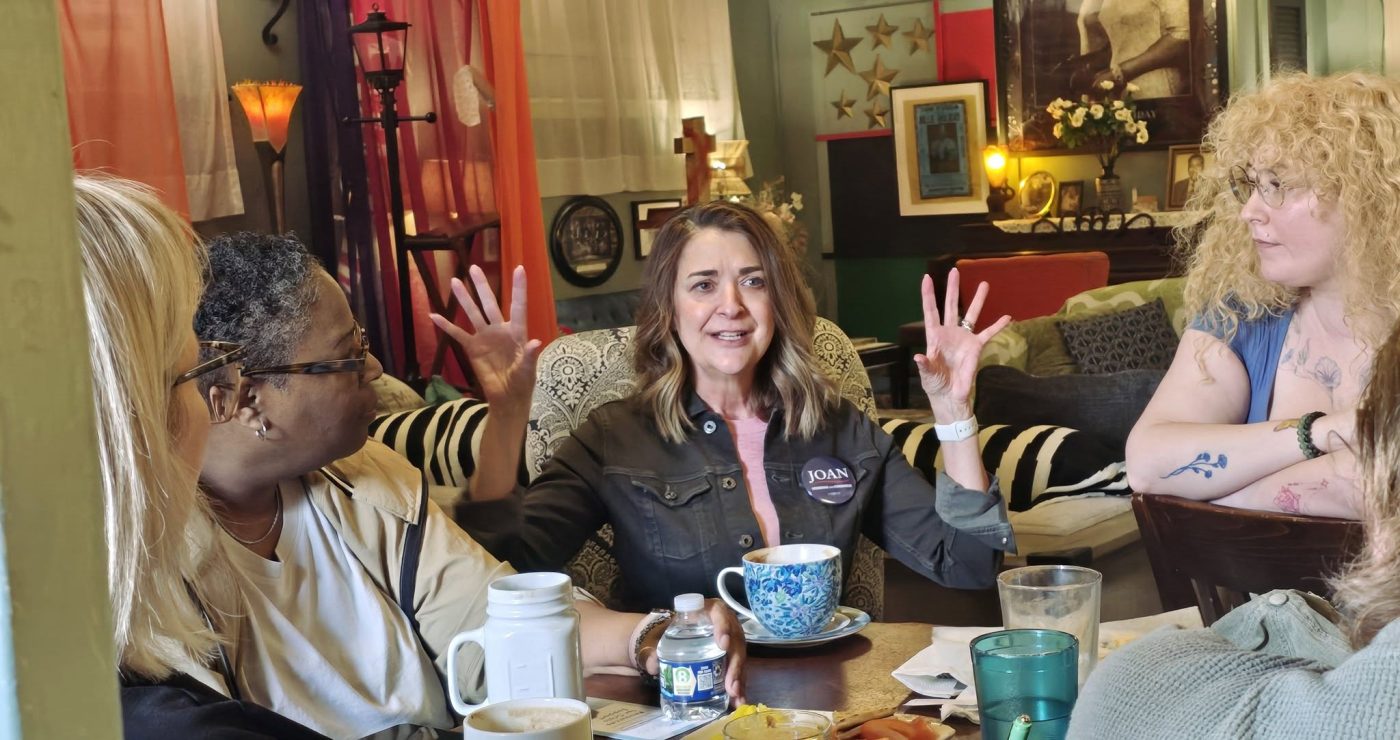 MO-2 Candidate Joan VonDras Meets With LGBTQ+ Community